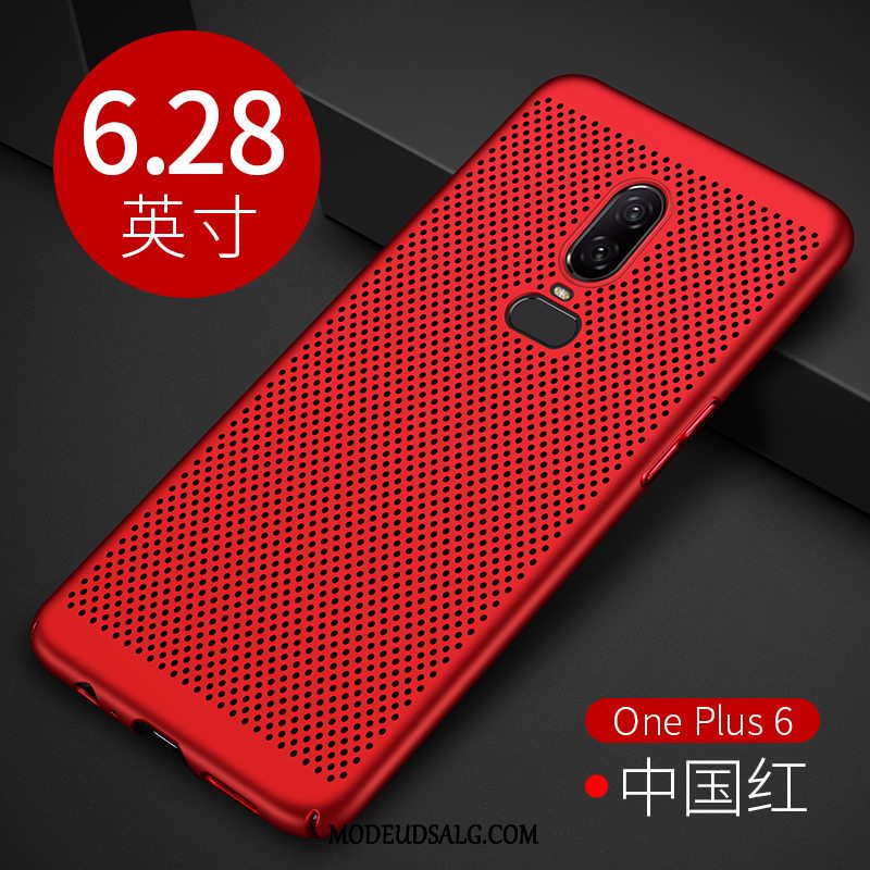 Oneplus 6 Etui Alt Inklusive Hård Cover Blonder Udstrålende