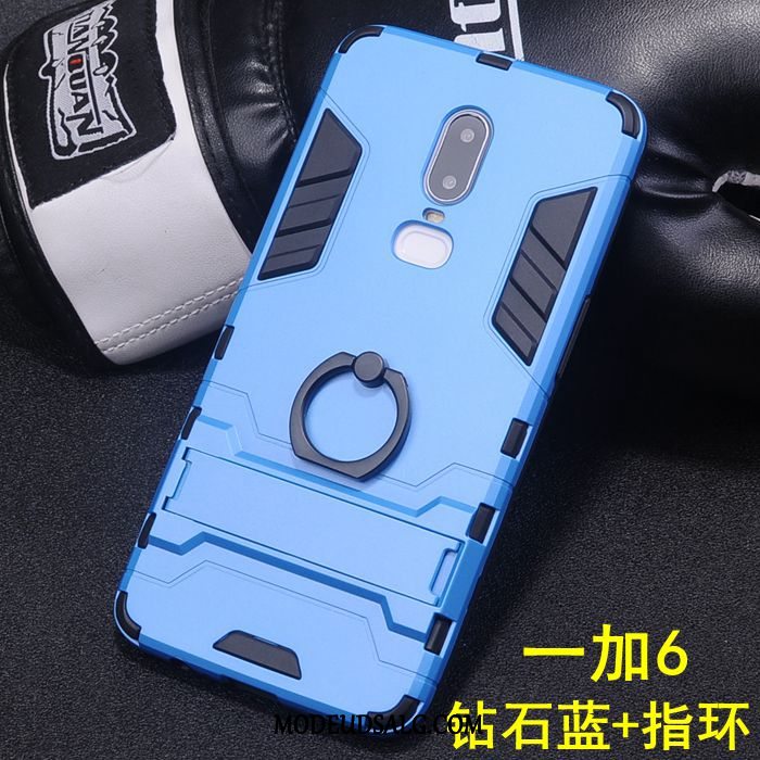 Oneplus 6 Etui / Cover Blå Alt Inklusive Beskyttelse Kreativ Trend