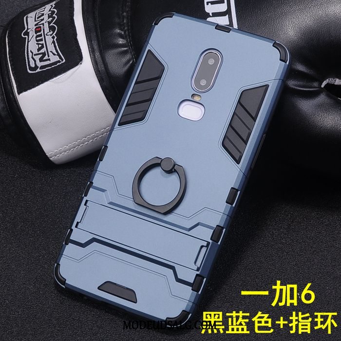 Oneplus 6 Etui / Cover Blå Alt Inklusive Beskyttelse Kreativ Trend