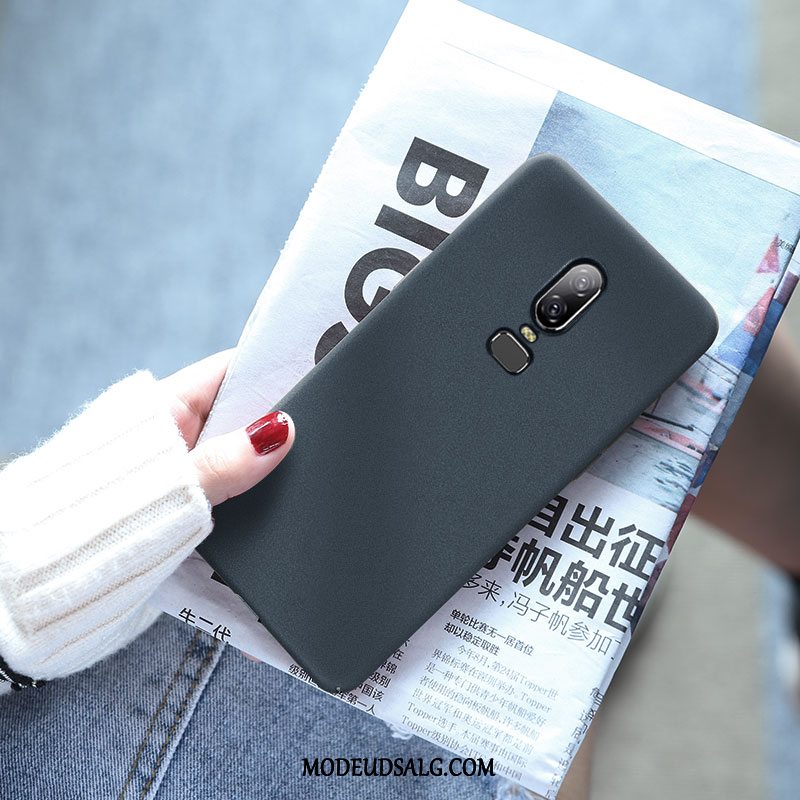 Oneplus 6 Etui / Cover Net Red Simple Hård Alt Inklusive Kreativ