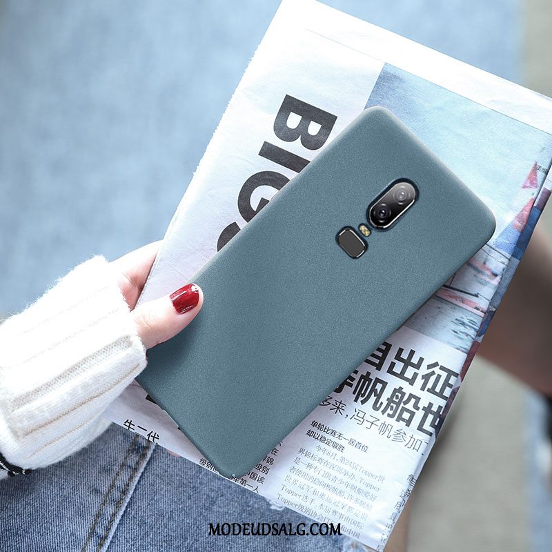 Oneplus 6 Etui / Cover Net Red Simple Hård Alt Inklusive Kreativ