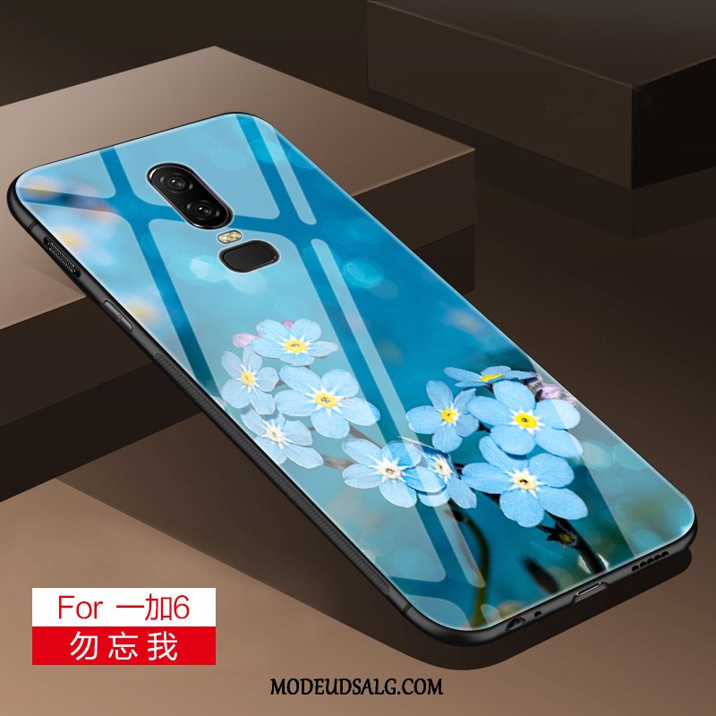 Oneplus 6 Etui / Cover Silikone Blød Lyserød Af Personlighed Beskyttelse