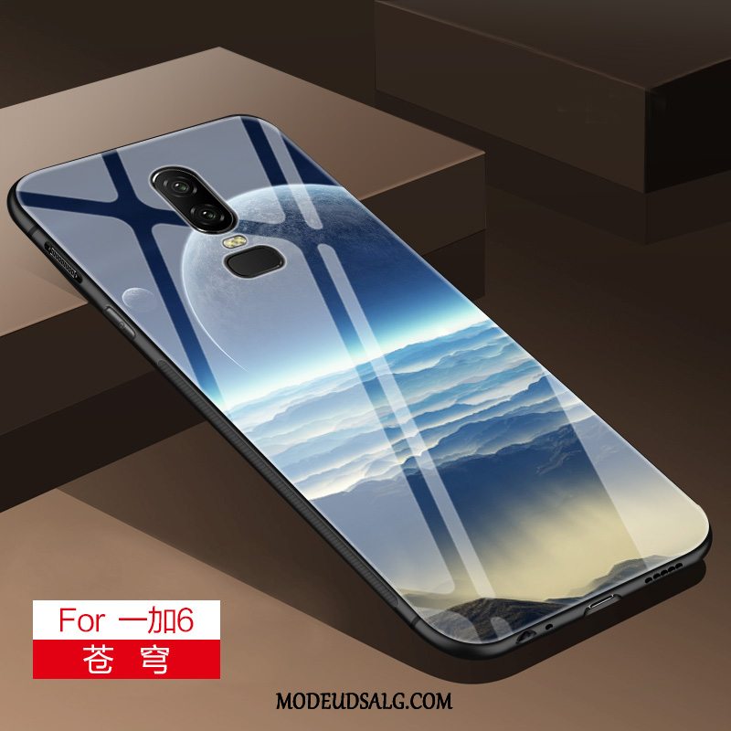 Oneplus 6 Etui / Cover Silikone Blød Lyserød Af Personlighed Beskyttelse