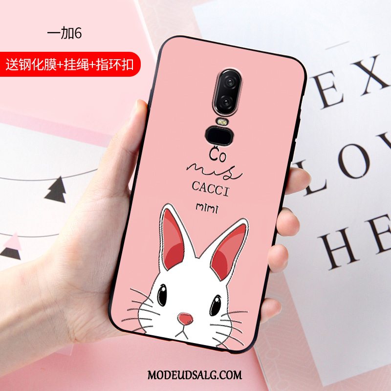 Oneplus 6 Etui Net Red Cover Anti-fald Cartoon Beskyttelse