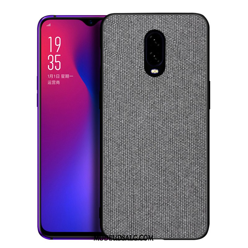 Oneplus 6t Etui Af Personlighed Nubuck Hård Silikone Kreativ