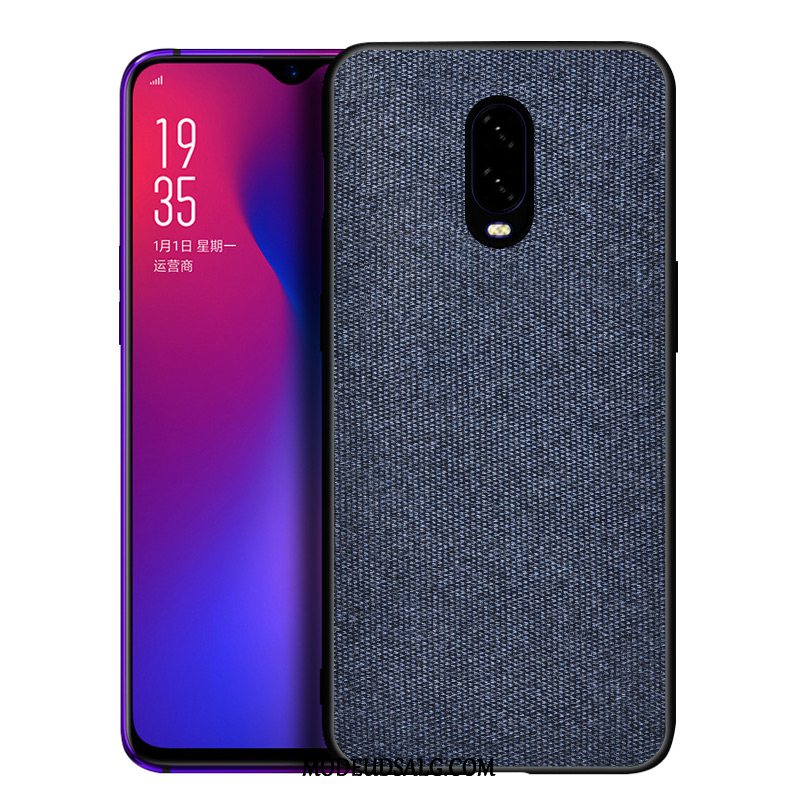 Oneplus 6t Etui Af Personlighed Nubuck Hård Silikone Kreativ