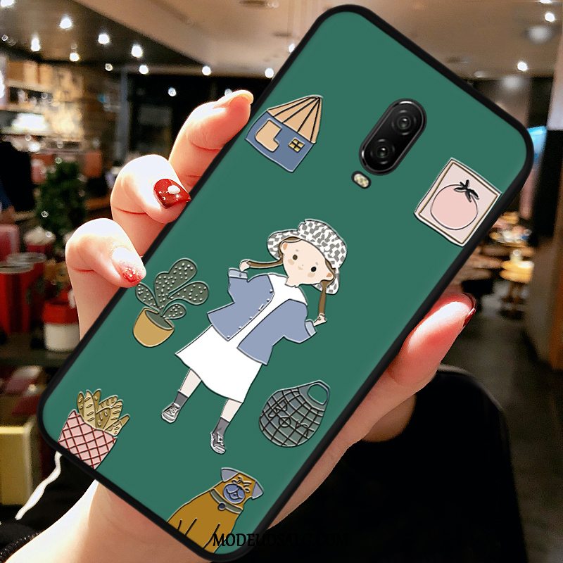 Oneplus 6t Etui Blød Cartoon Af Personlighed Alt Inklusive Beskyttelse