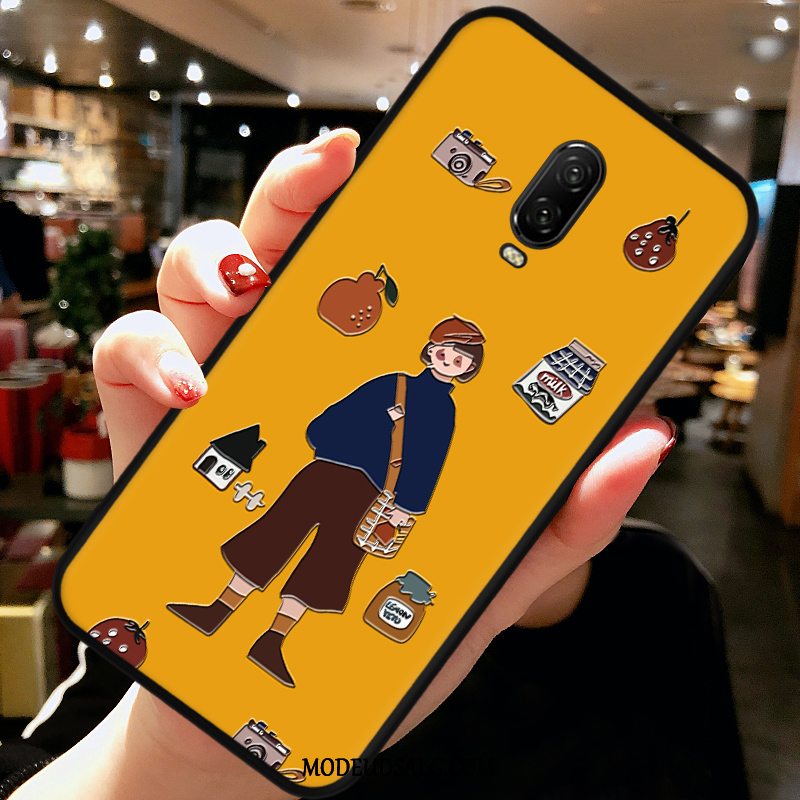 Oneplus 6t Etui Blød Cartoon Af Personlighed Alt Inklusive Beskyttelse