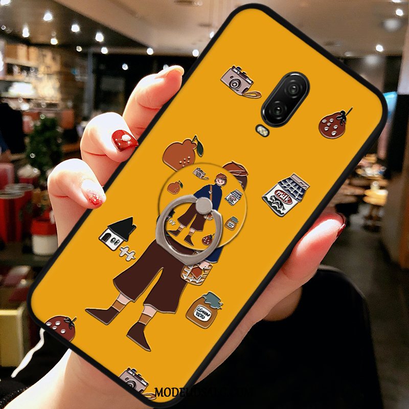 Oneplus 6t Etui Blød Cartoon Af Personlighed Alt Inklusive Beskyttelse