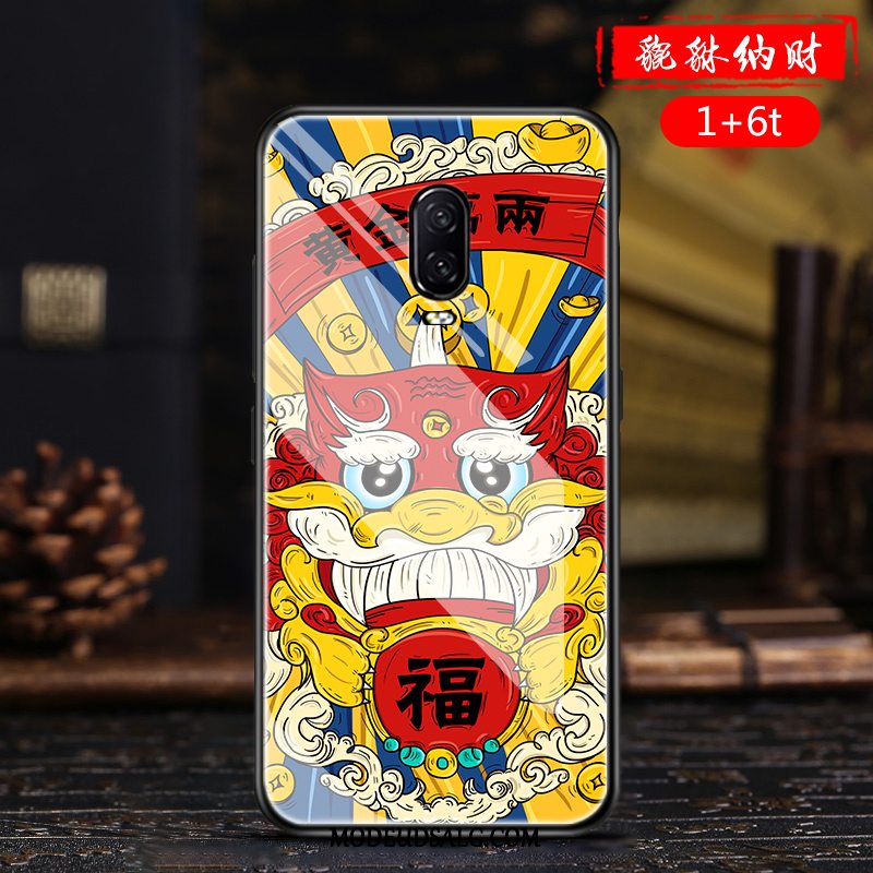 Oneplus 6t Etui / Cover Ny Anti-fald Wealth Trendy Beskyttelse