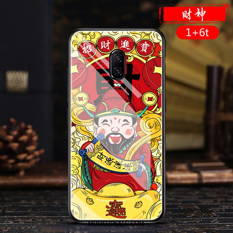 Oneplus 6t Etui / Cover Ny Anti-fald Wealth Trendy Beskyttelse