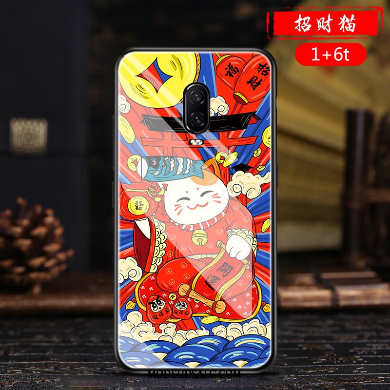 Oneplus 6t Etui / Cover Ny Anti-fald Wealth Trendy Beskyttelse