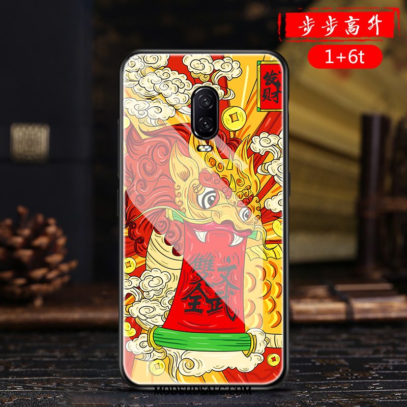 Oneplus 6t Etui / Cover Ny Anti-fald Wealth Trendy Beskyttelse