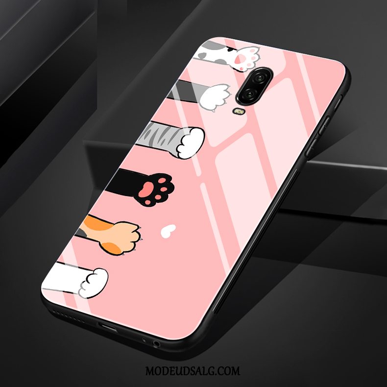 Oneplus 6t Etui / Cover Smuk Gul Cartoon Glas