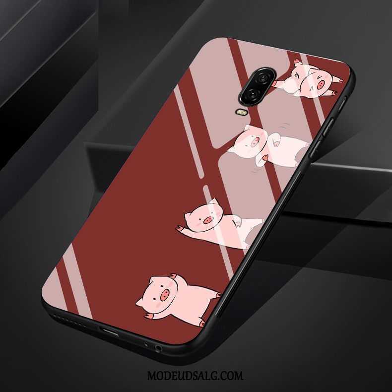 Oneplus 6t Etui / Cover Smuk Gul Cartoon Glas