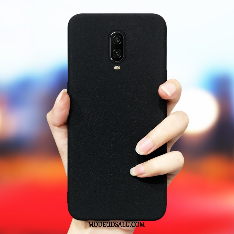 Oneplus 6t Etui Kreativ Solid Farve Trendy Blød Tynd