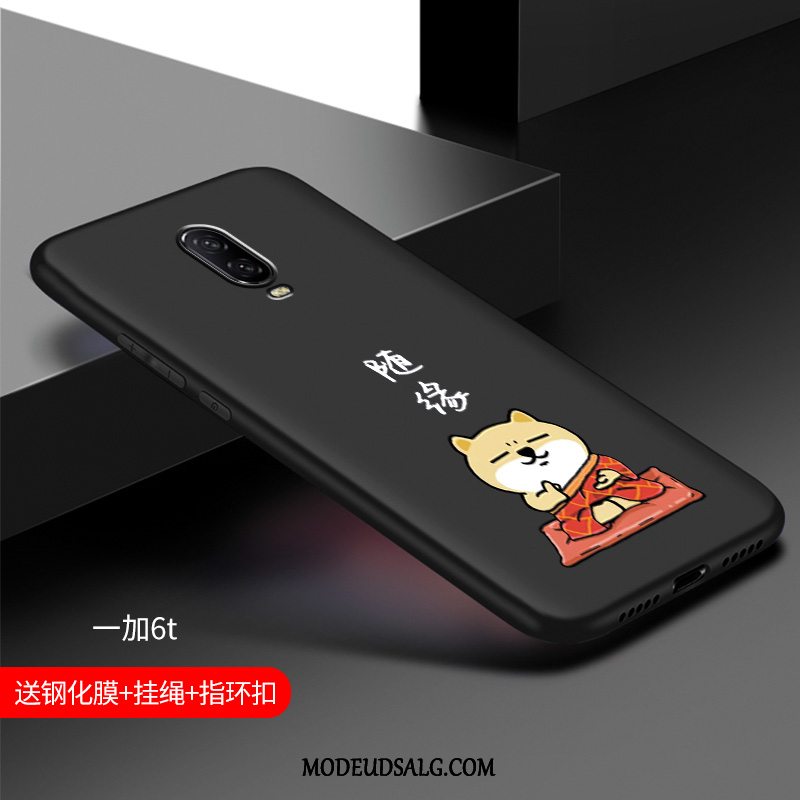 Oneplus 6t Etui Tilpas Silikone Kreativ Af Personlighed Alt Inklusive