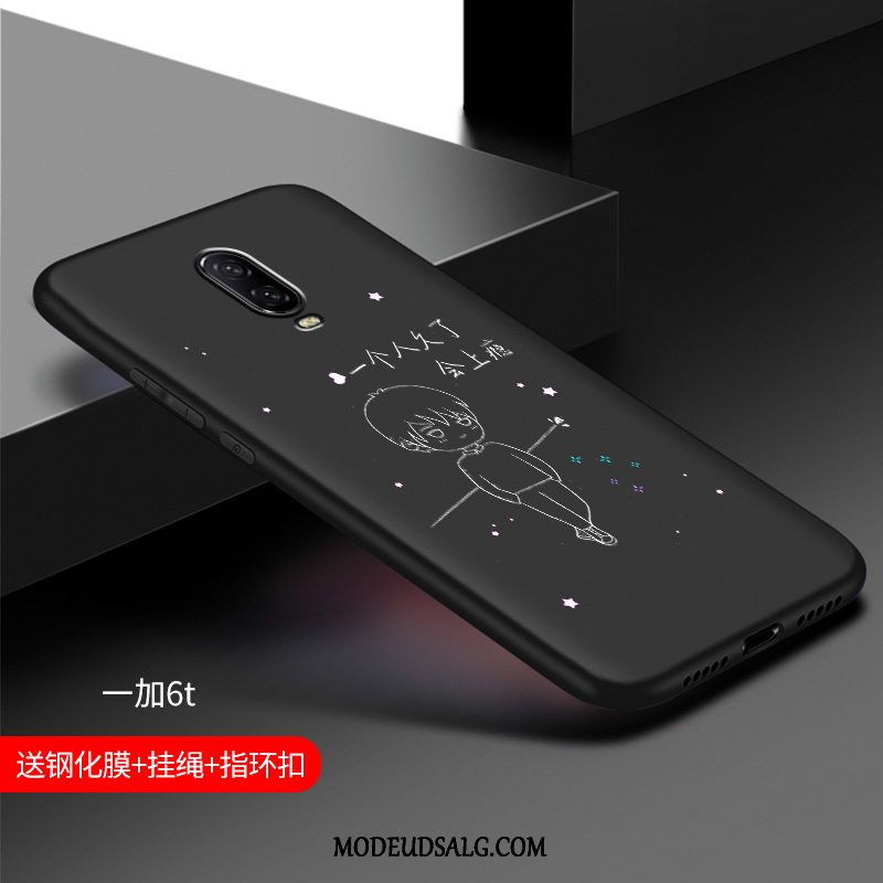 Oneplus 6t Etui Tilpas Silikone Kreativ Af Personlighed Alt Inklusive