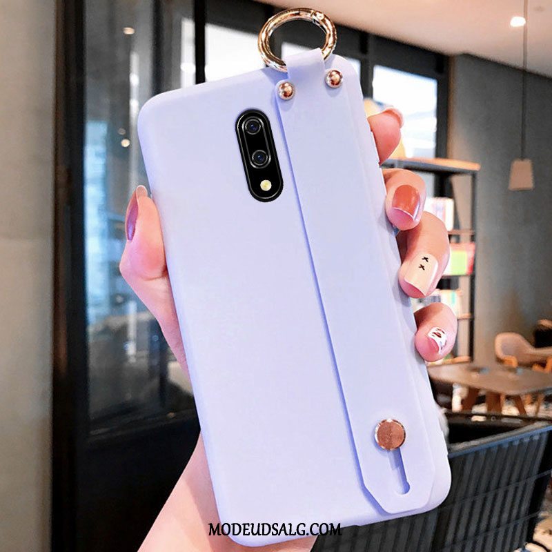 Oneplus 7 Etui Anti-fald Silikone Cover Af Personlighed Gul