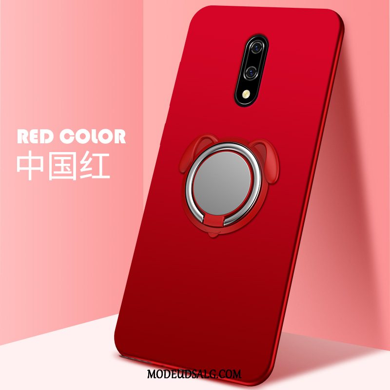 Oneplus 7 Etui Beskyttelse Af Personlighed Rød Cover Ny