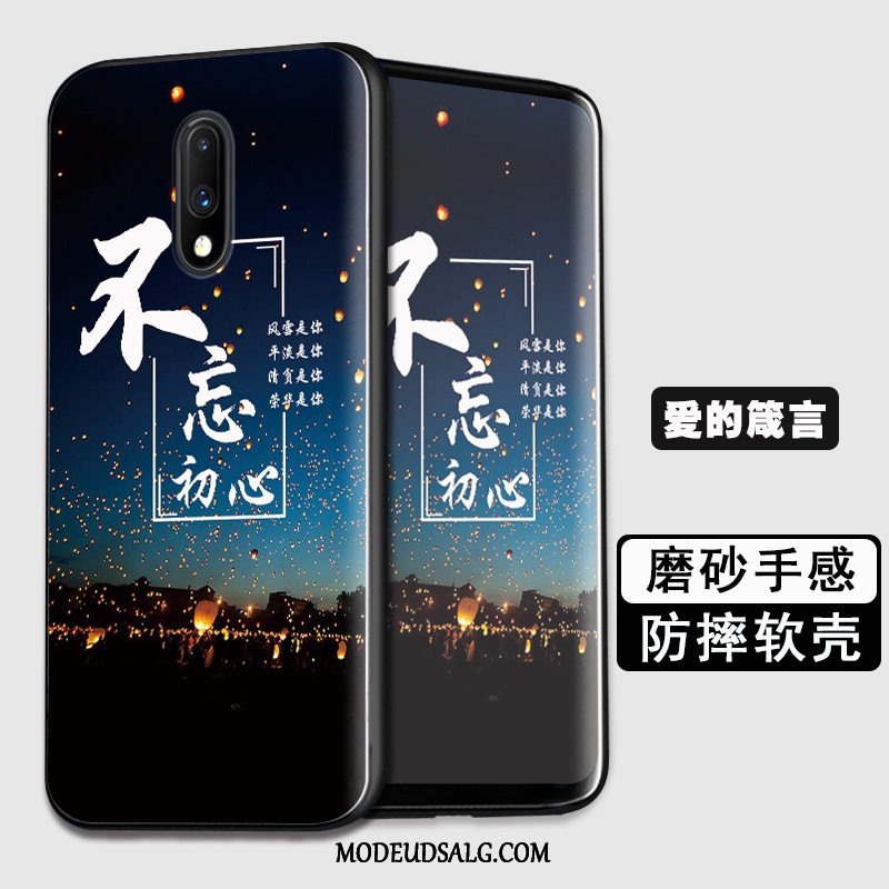 Oneplus 7 Etui / Cover Beskyttelse Alt Inklusive Blød Trend Anti-fald