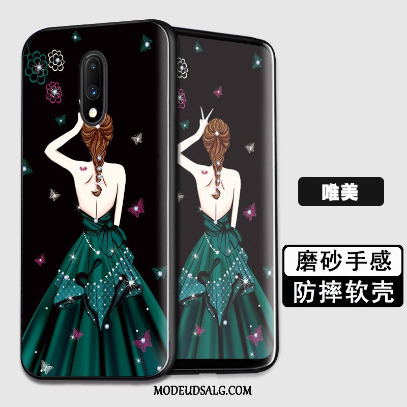 Oneplus 7 Etui / Cover Beskyttelse Alt Inklusive Blød Trend Anti-fald