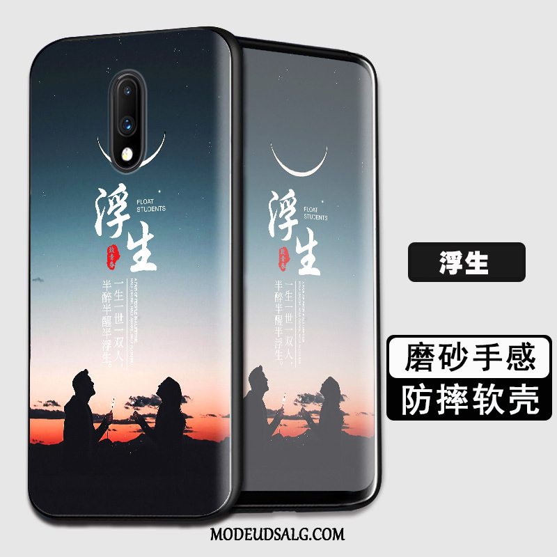 Oneplus 7 Etui / Cover Beskyttelse Alt Inklusive Blød Trend Anti-fald