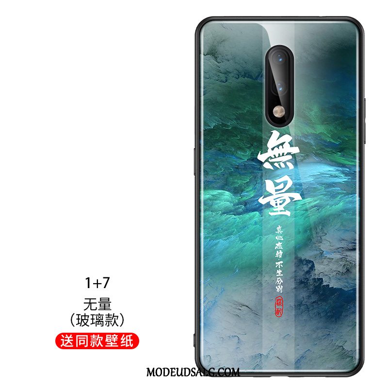 Oneplus 7 Etui Cover Kinesisk Stil Kreativ Trend Af Personlighed