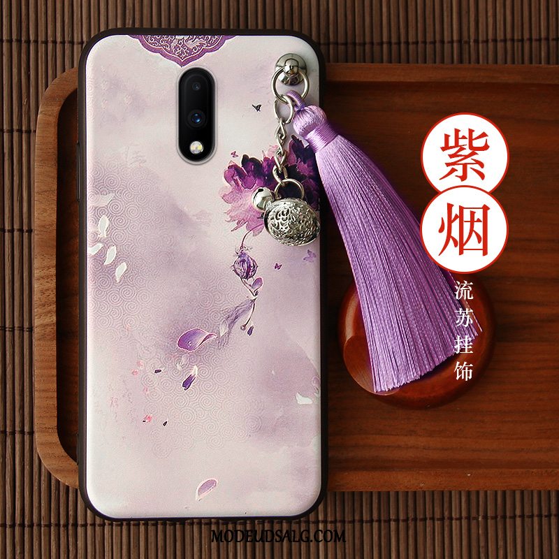 Oneplus 7 Etui Cover Kinesisk Stil Silikone Af Personlighed Kreativ