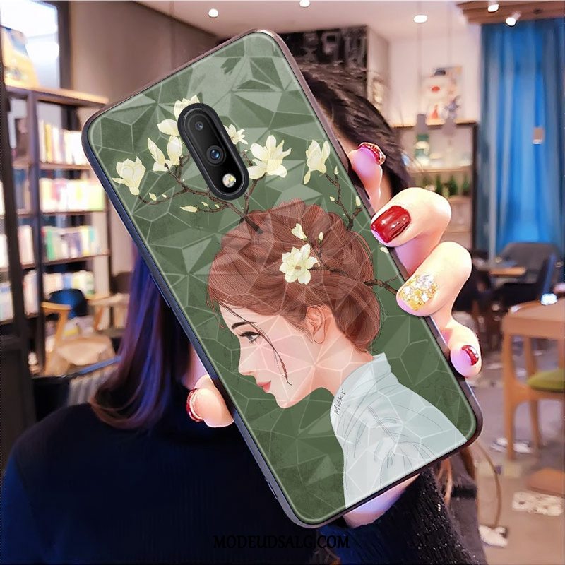 Oneplus 7 Etui / Cover Rombe Frisk Mønster Lille Sektion Silikone