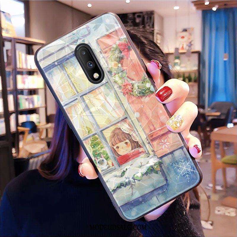 Oneplus 7 Etui / Cover Rombe Frisk Mønster Lille Sektion Silikone