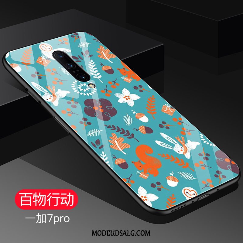 Oneplus 7 Pro Etui Beskyttelse Cover Spejl Silikone Tilpas