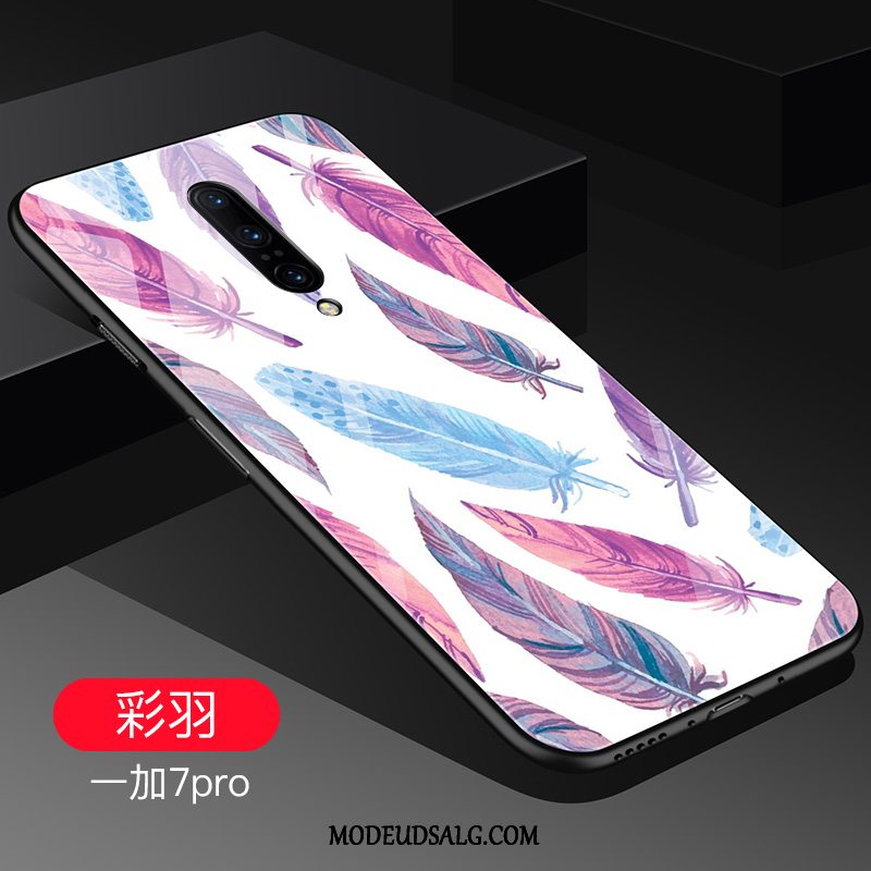 Oneplus 7 Pro Etui Beskyttelse Cover Spejl Silikone Tilpas