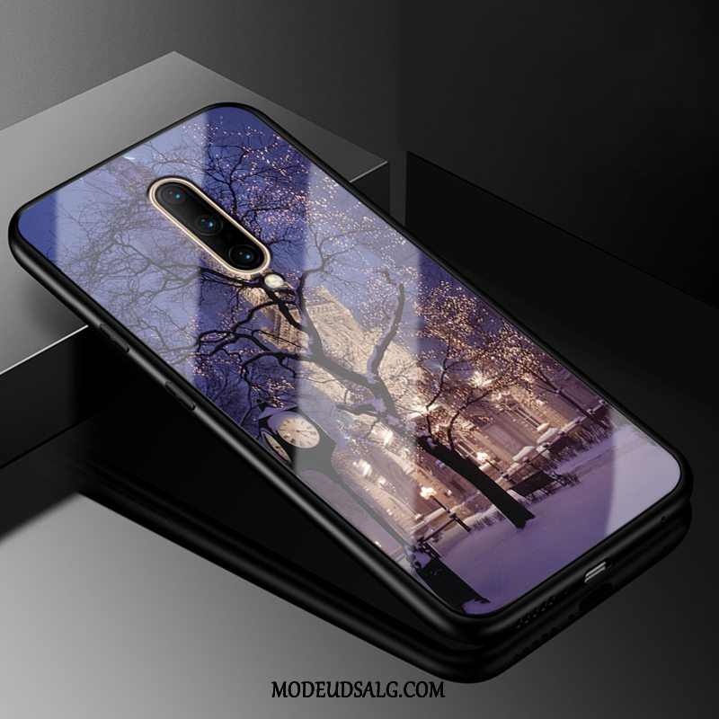 Oneplus 7 Pro Etui / Cover Af Personlighed Trendy Hærdet Glas Elskeren Alt Inklusive