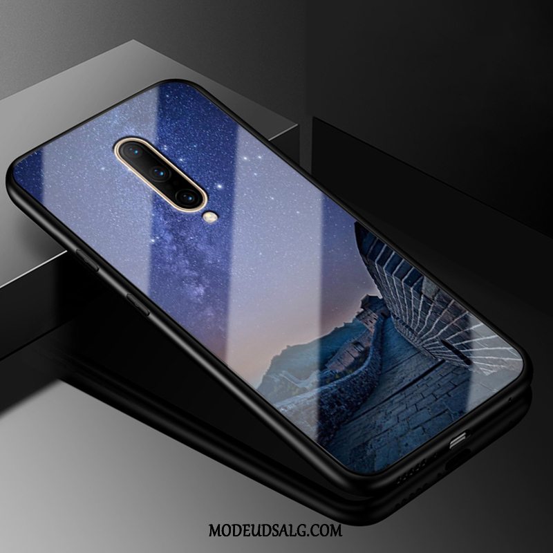 Oneplus 7 Pro Etui / Cover Af Personlighed Trendy Hærdet Glas Elskeren Alt Inklusive