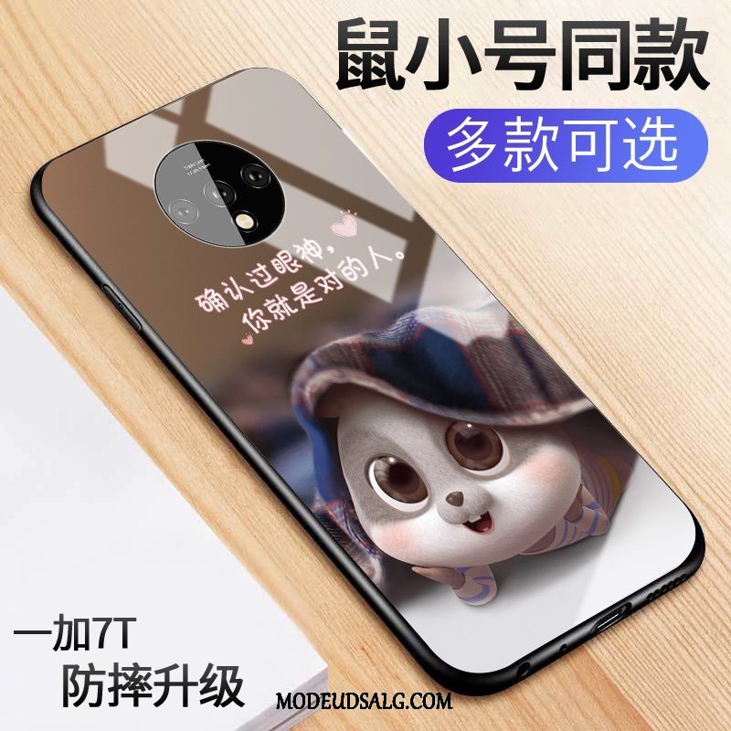 Oneplus 7t Etui Beskyttelse Anti-fald Cover Cartoon Silikone