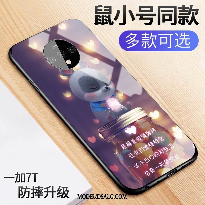 Oneplus 7t Etui Beskyttelse Anti-fald Cover Cartoon Silikone