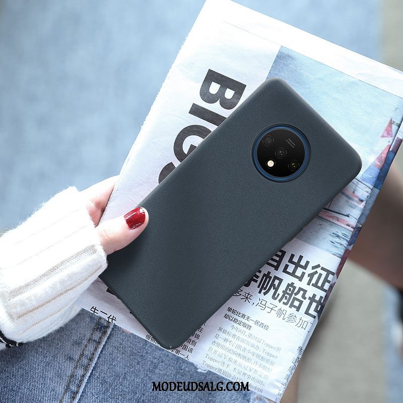 Oneplus 7t Etui / Cover Nubuck Hård Beskyttelse Alt Inklusive