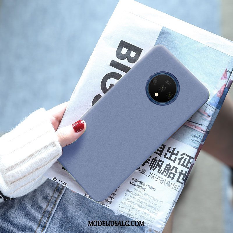 Oneplus 7t Etui / Cover Nubuck Hård Beskyttelse Alt Inklusive