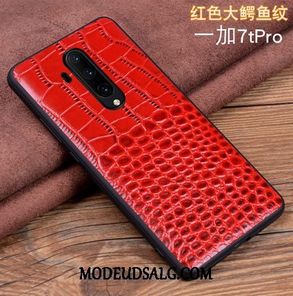 Oneplus 7t Pro Etui Alt Inklusive Lædertaske Folio Cover Tynd