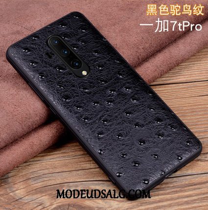 Oneplus 7t Pro Etui Alt Inklusive Lædertaske Folio Cover Tynd