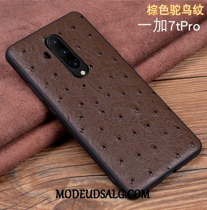 Oneplus 7t Pro Etui Alt Inklusive Lædertaske Folio Cover Tynd