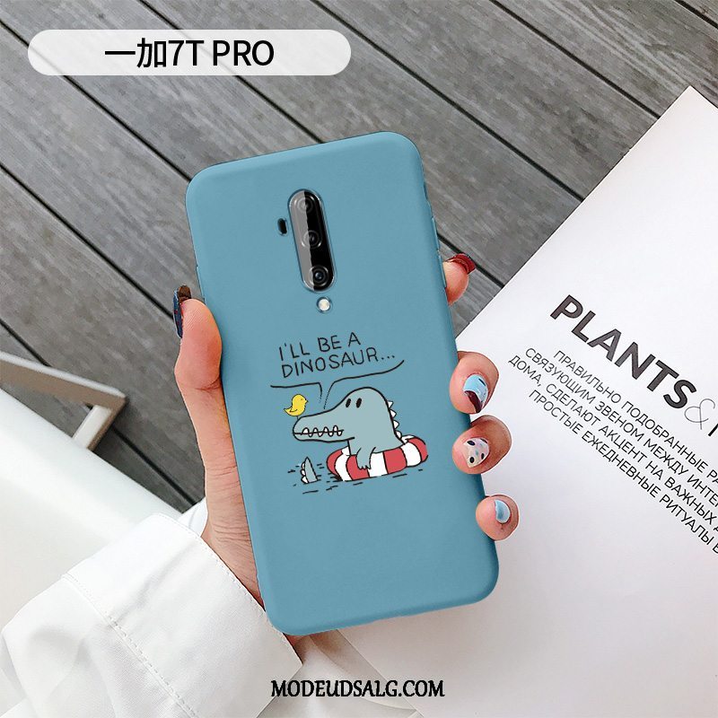 Oneplus 7t Pro Etui Cover Cartoon Dragon Beskyttelse Silikone