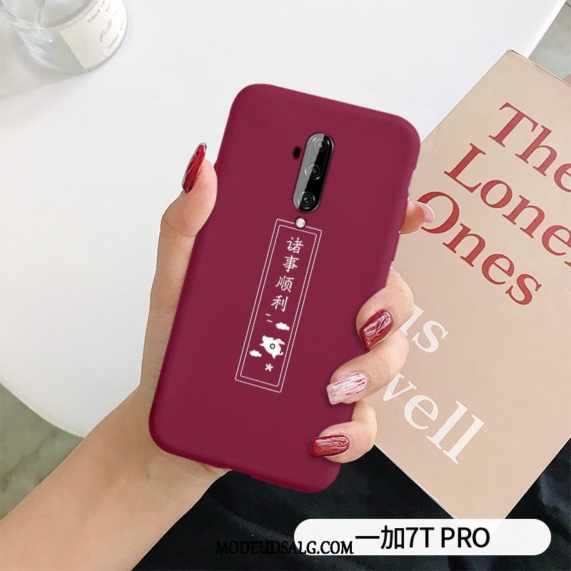 Oneplus 7t Pro Etui / Cover Kreativ Trend Hjerte Anti-fald