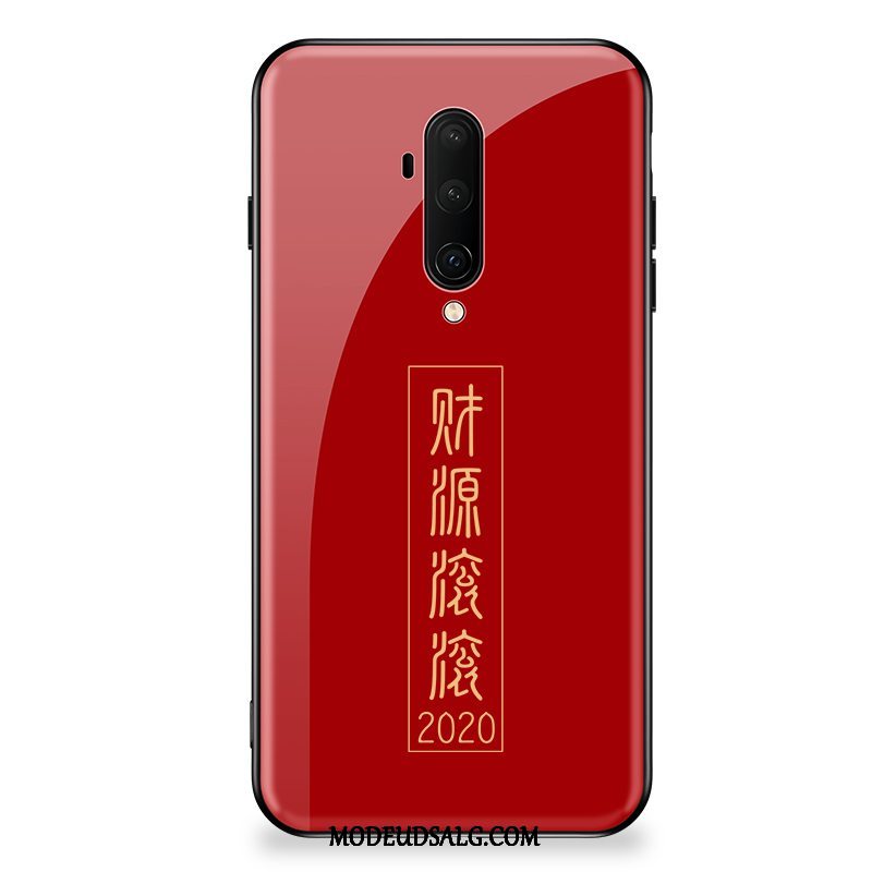 Oneplus 7t Pro Etui / Cover Ny Alt Inklusive Rød Anti-fald Af Personlighed