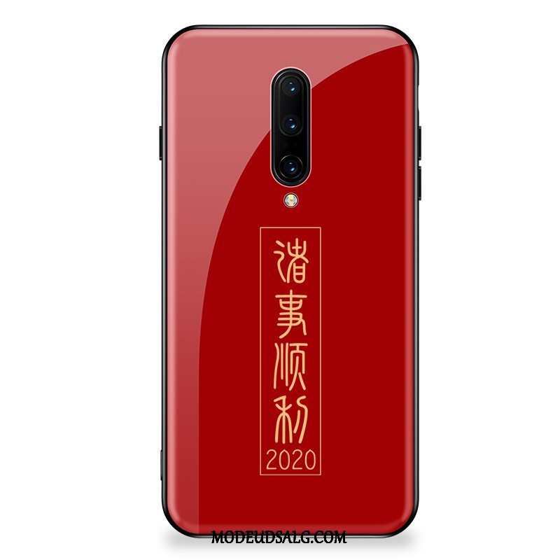 Oneplus 7t Pro Etui / Cover Ny Alt Inklusive Rød Anti-fald Af Personlighed