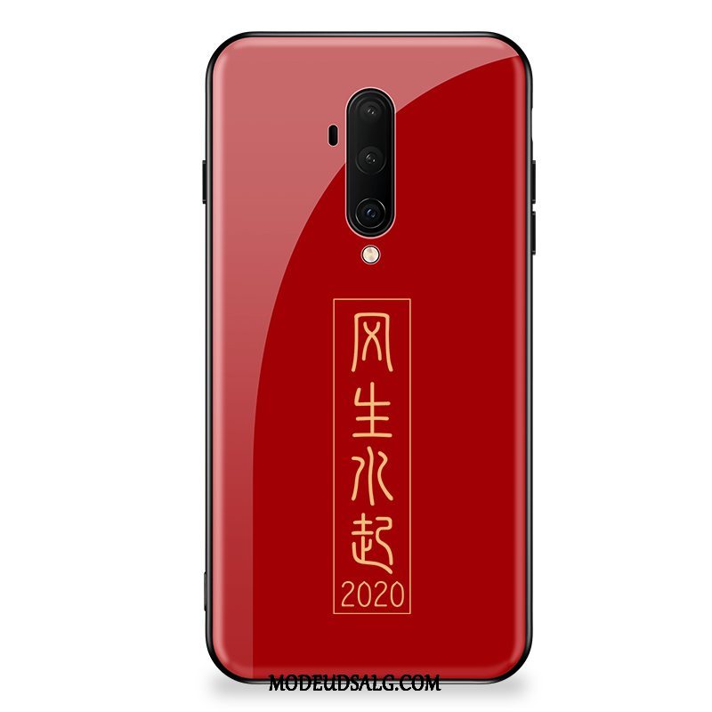 Oneplus 7t Pro Etui / Cover Ny Alt Inklusive Rød Anti-fald Af Personlighed