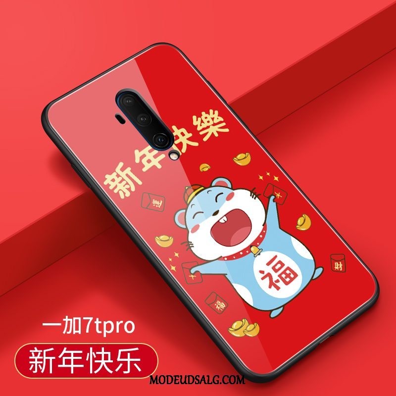 Oneplus 7t Pro Etui / Cover Rotte Af Personlighed Anti-fald Beskyttelse Trendy