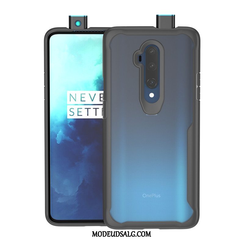 Oneplus 7t Pro Etui / Cover Sort Business Beskyttelse Anti-fald Gasbag