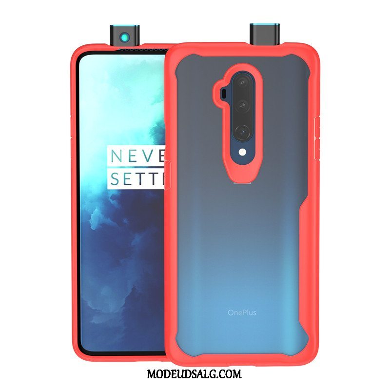 Oneplus 7t Pro Etui / Cover Sort Business Beskyttelse Anti-fald Gasbag